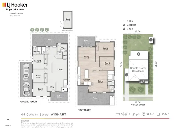 Floorplan of Homely house listing, 44 Colwyn Street, Wishart QLD 4122