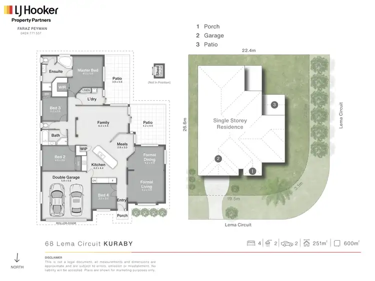 Floorplan of Homely house listing, 68 Lema Circuit, Kuraby QLD 4112