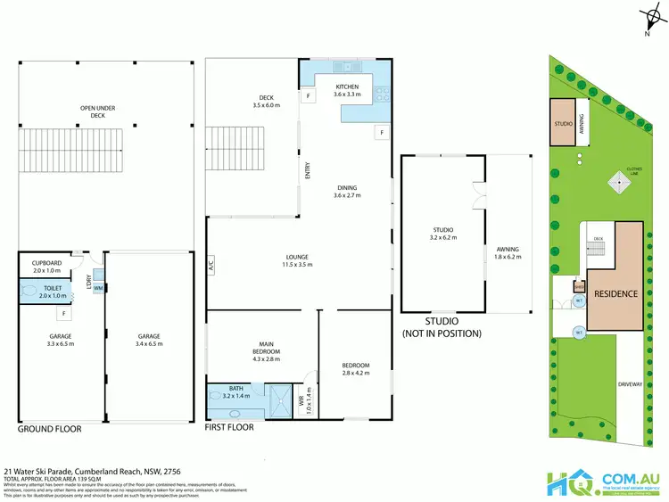 Floorplan of Homely house listing, 21 Water Ski Parade, Cumberland Reach NSW 2756