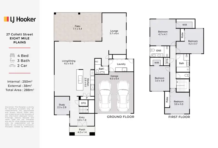 Floorplan of Homely house listing, 27 Collett Street, Eight Mile Plains QLD 4113
