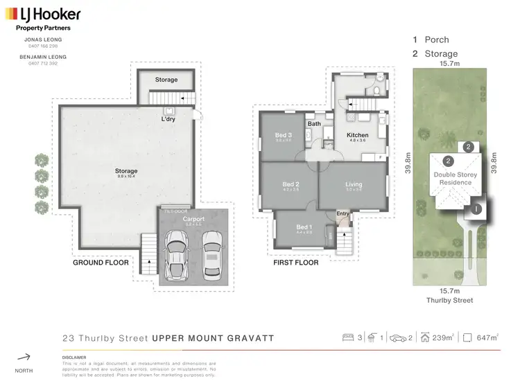 Floorplan of Homely house listing, 23 Thurlby Street, Upper Mount Gravatt QLD 4122