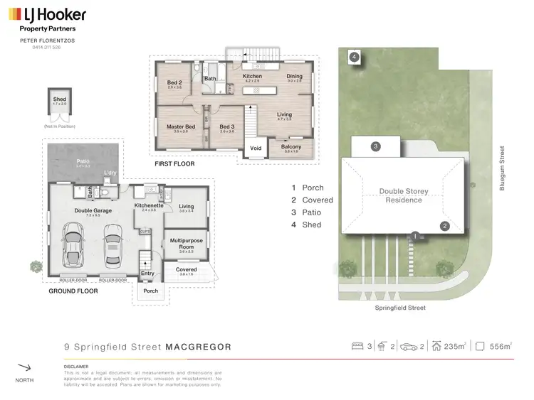 Floorplan of Homely house listing, 9 Springfield Street, Macgregor QLD 4109