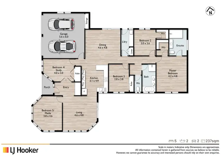Floorplan of Homely house listing, 342 Warrigal Road, Eight Mile Plains QLD 4113