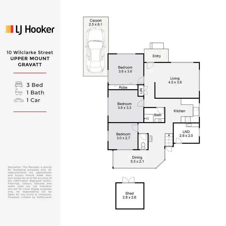 Floorplan of Homely house listing, 10 Wilclarke Street, Upper Mount Gravatt QLD 4122