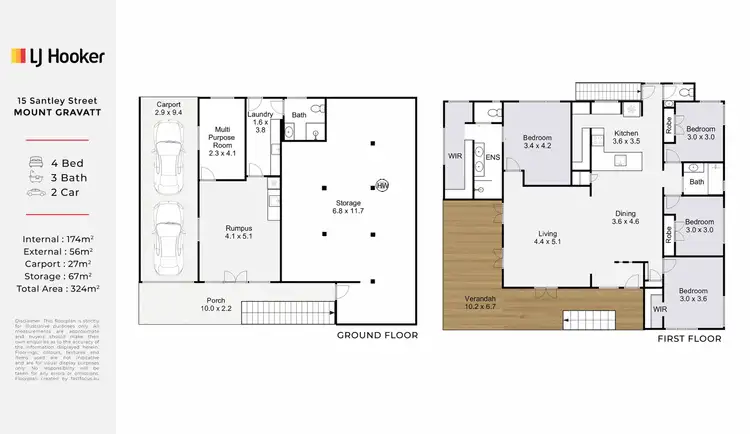 Floorplan of Homely house listing, 15 Santley Street, Mount Gravatt QLD 4122