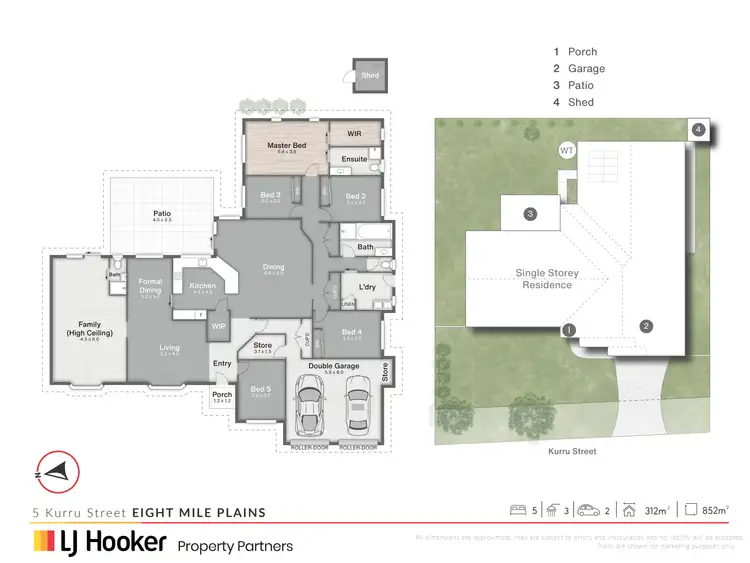 Floorplan of Homely house listing, 5 Kurru Street, Eight Mile Plains QLD 4113