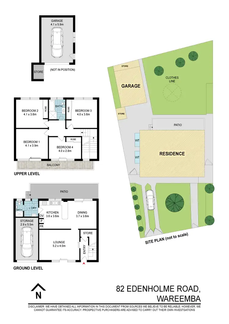 Floorplan of Homely house listing, 82 Edenholme Road, Wareemba NSW 2046