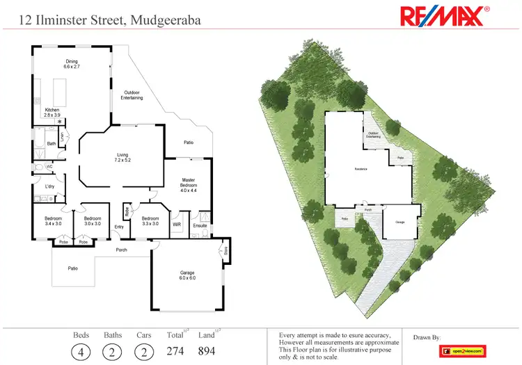 Floorplan of Homely house listing, 12 Ilminster Crescent, Mudgeeraba QLD 4213