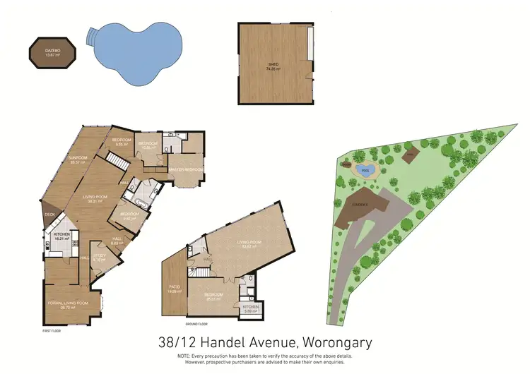 Floorplan of Homely house listing, 38/12 Handel Avenue, Worongary QLD 4213
