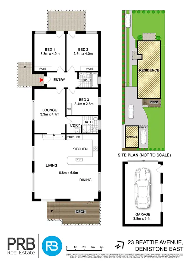 Floorplan of Homely house listing, 23 Beattie Avenue, Denistone East NSW 2112