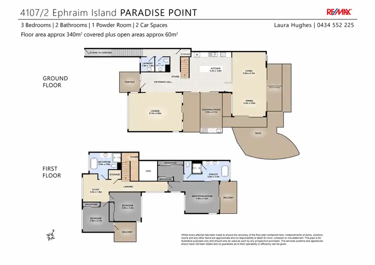 Floorplan of Homely villa listing, 4107/2 Ephraim Island, Paradise Point QLD 4216