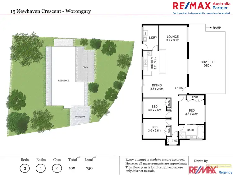 Floorplan of Homely house listing, 15 Newhaven Crescent, Worongary QLD 4213