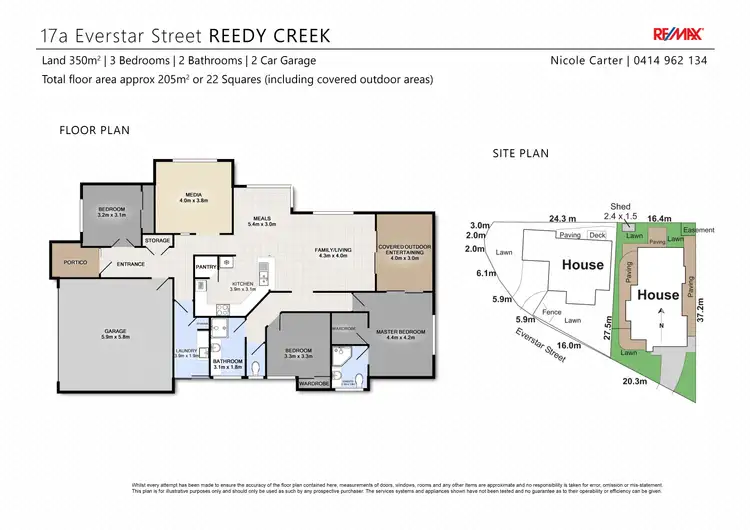 Floorplan of Homely house listing, 17A Everstar Street, Reedy Creek QLD 4227