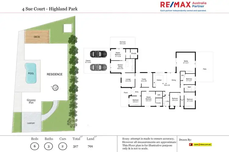Floorplan of Homely house listing, 4 Sue Court, Highland Park QLD 4211