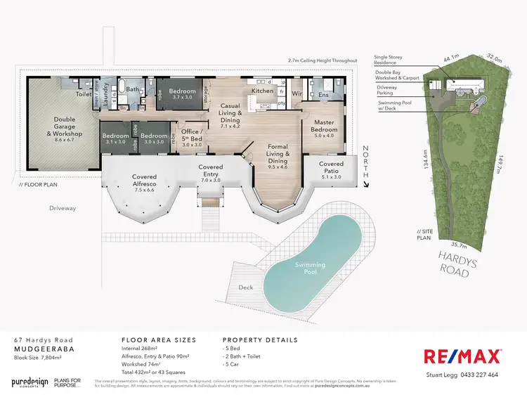 Floorplan of Homely house listing, 67 Hardys Road, Mudgeeraba QLD 4213