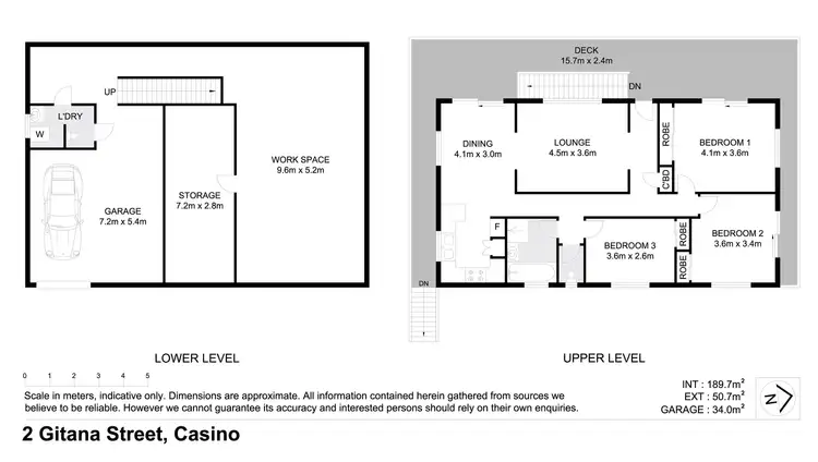 Floorplan of Homely house listing, 2 Gitana Street, Casino NSW 2470