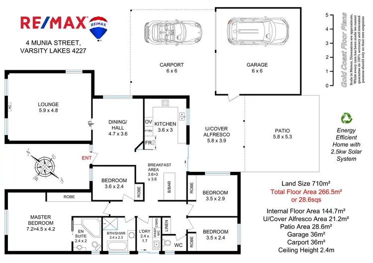 Floorplan of Homely house listing, 4 Munia St, Varsity Lakes QLD 4227