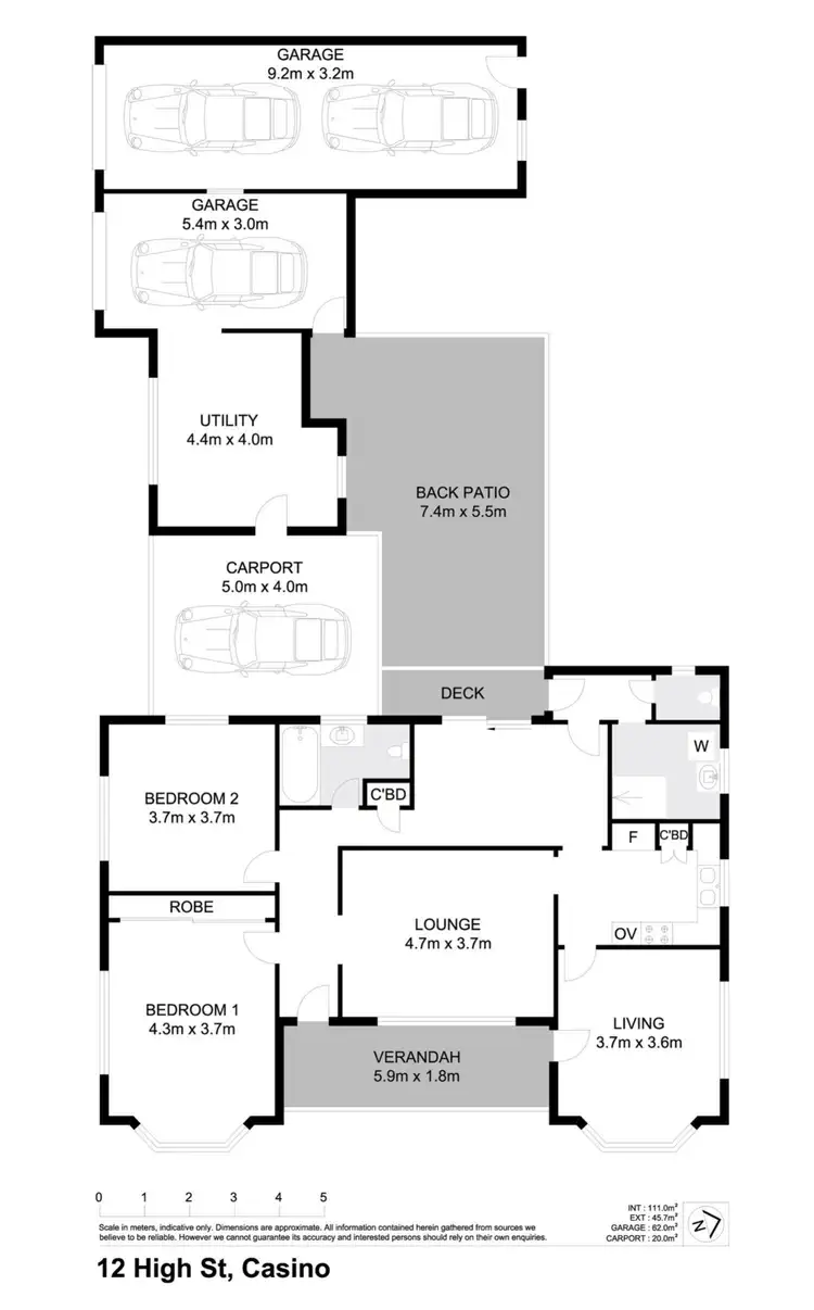 Floorplan of Homely house listing, 37 High Street, Casino NSW 2470