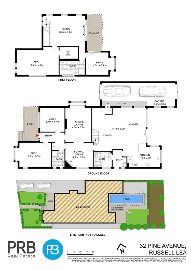 Floorplan of Homely house listing, 32 Pine Avenue, Russell Lea NSW 2046