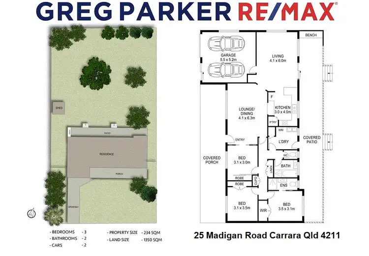 Floorplan of Homely house listing, 25 Madigan Road, Carrara QLD 4211