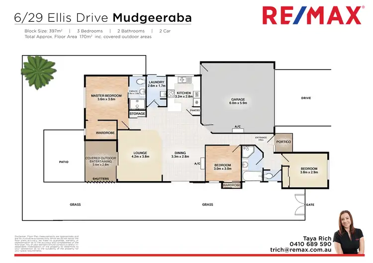 Floorplan of Homely house listing, 29 Ellis Drive, Mudgeeraba QLD 4213