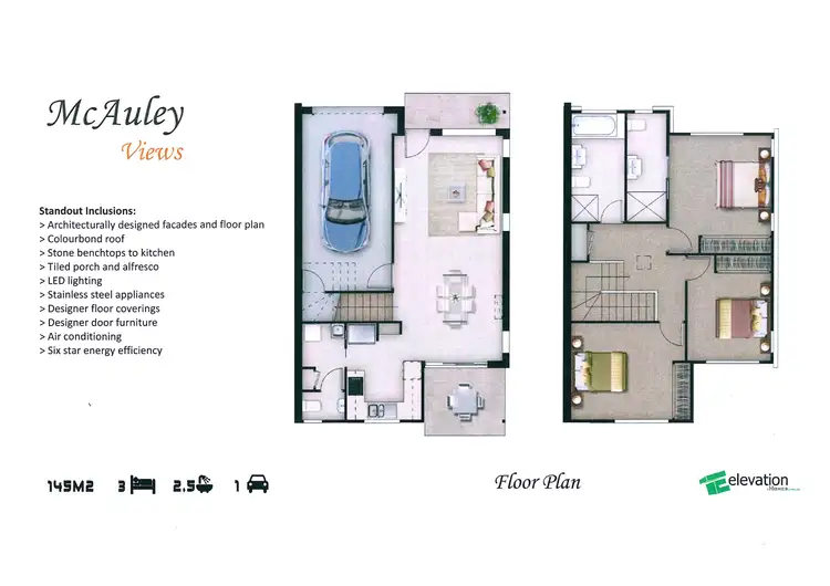 Floorplan of Homely townhouse listing, 12/57 McAuley Pde, Pacific Pines QLD 4211