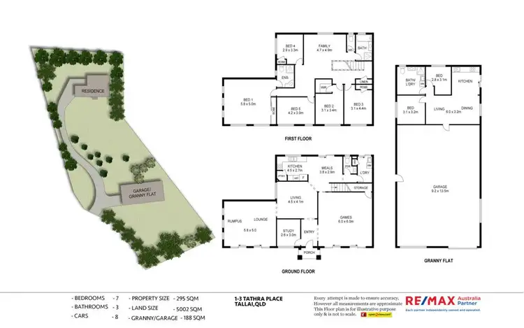 Floorplan of Homely house listing, 1-3 Tathra Place, Tallai QLD 4213