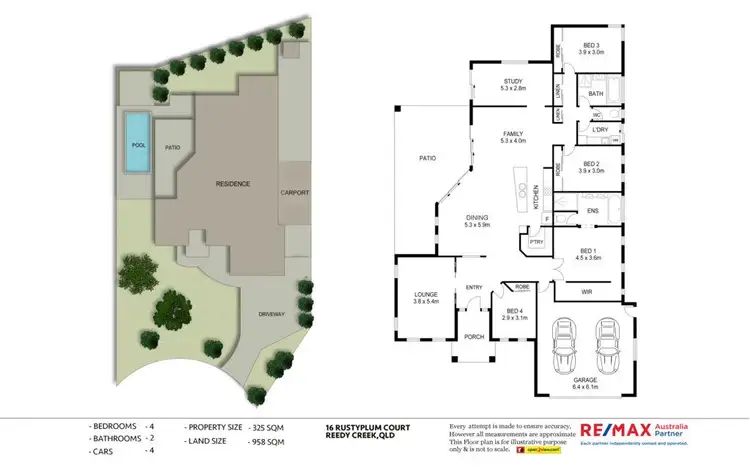 Floorplan of Homely house listing, 16 Rustyplum Ct, Reedy Creek QLD 4227