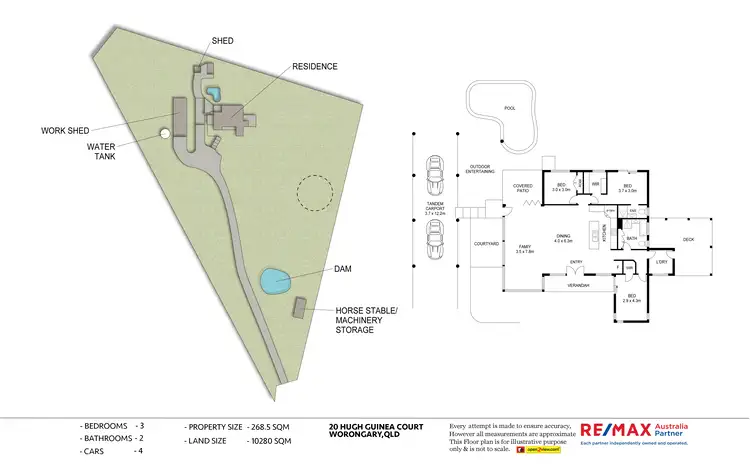 Floorplan of Homely house listing, 20 Hugh Guinea Court, Worongary QLD 4213