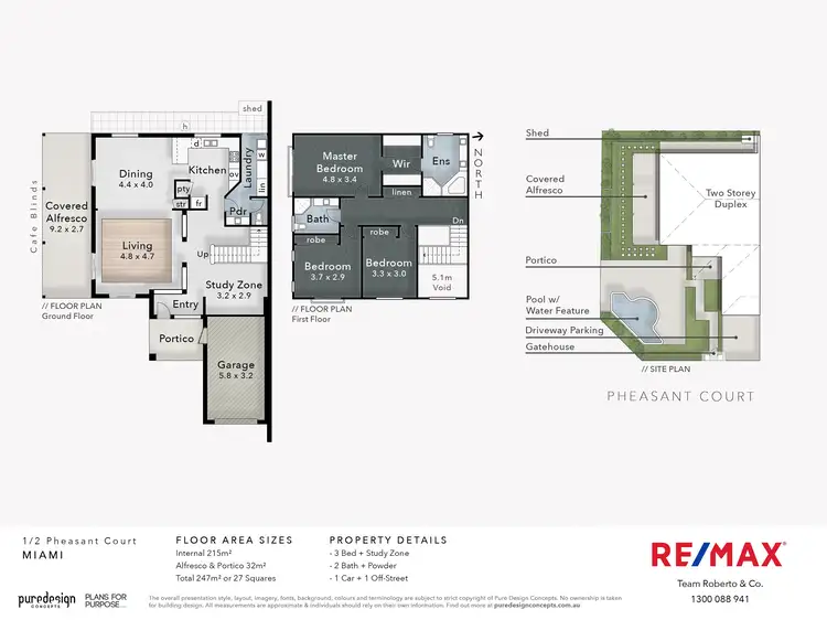 Floorplan of Homely house listing, 1/2 Pheasant Court, Miami QLD 4220