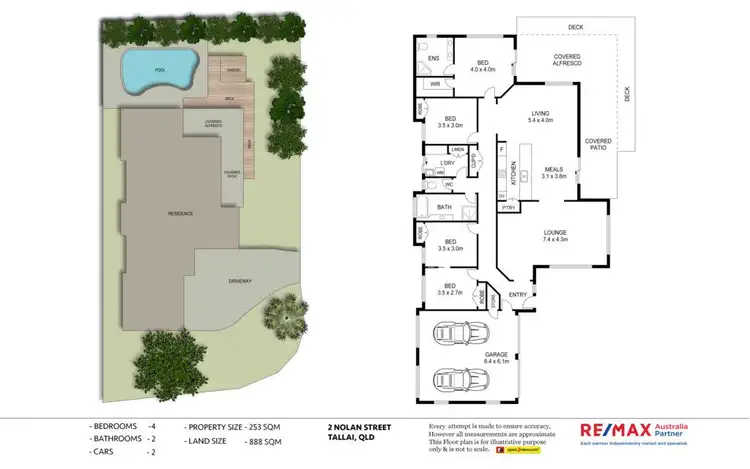 Floorplan of Homely house listing, 2 Nolan Street, Tallai QLD 4213