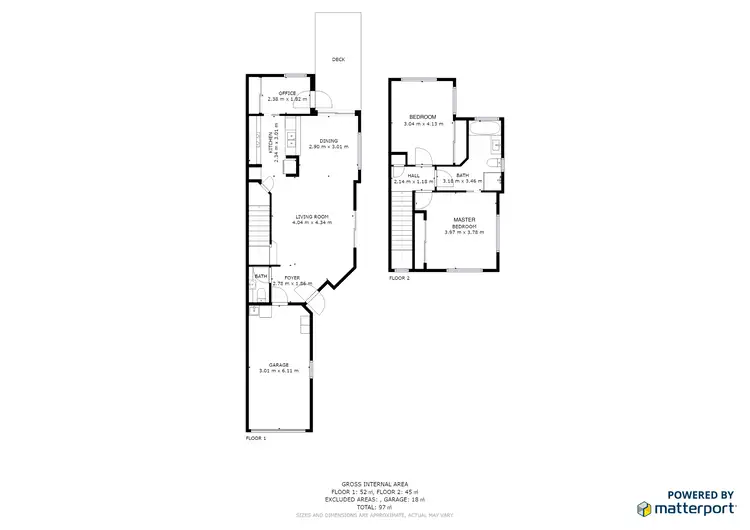 Floorplan of Homely townhouse listing, 2/13 Douma Drive, Mudgeeraba QLD 4213