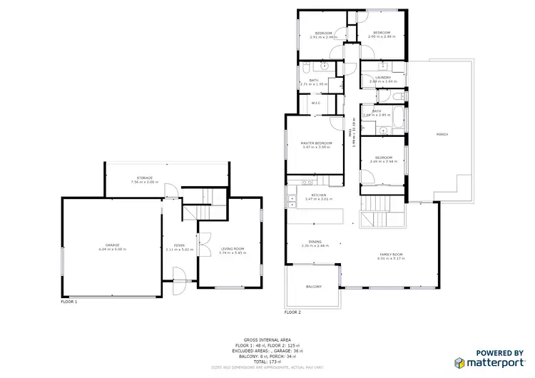 Floorplan of Homely house listing, 61 Antonson Crescent, Mudgeeraba QLD 4213