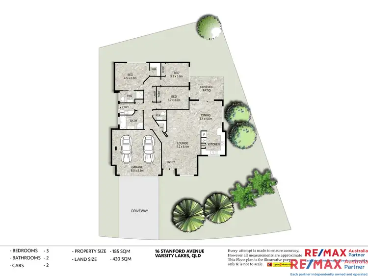 Floorplan of Homely house listing, 16 Stanford Avenue, Varsity Lakes QLD 4227