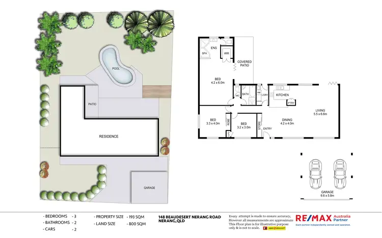Floorplan of Homely house listing, 148 Beaudesert Nerang Road, Nerang QLD 4211