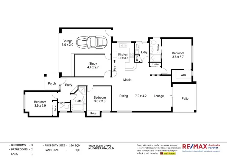 Floorplan of Homely house listing, 11/29 Ellis Drive, Mudgeeraba QLD 4213