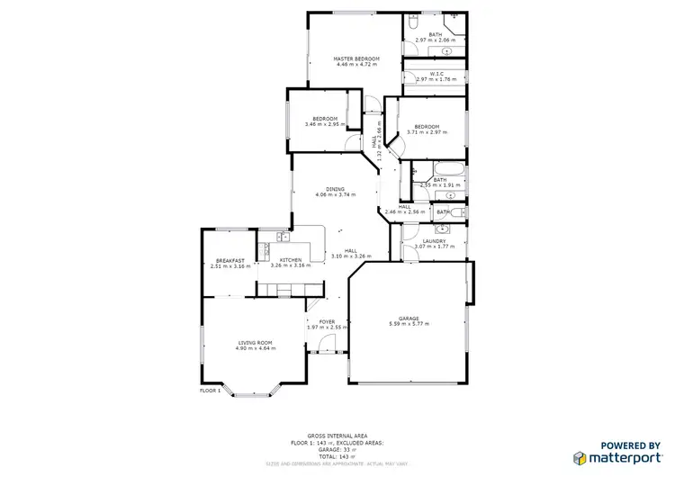 Floorplan of Homely house listing, 32 Northwestern Court, Varsity Lakes QLD 4227