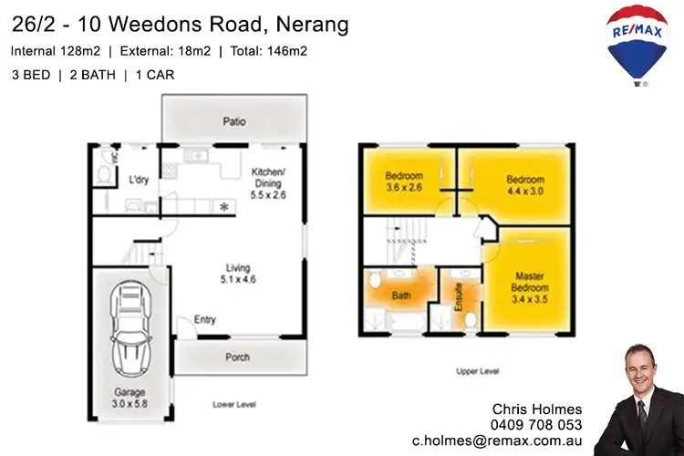 Floorplan of Homely townhouse listing, 26/2-10 Weedons Rd, Nerang QLD 4211