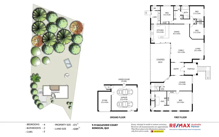 Floorplan of Homely house listing, 9-11 Eagleview Court, Bonogin QLD 4213