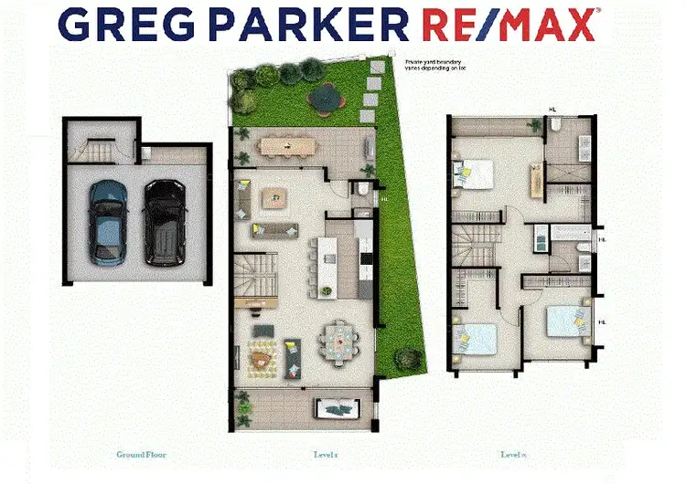 Floorplan of Homely townhouse listing, 70/1 Grande Avenue, Carrara QLD 4211