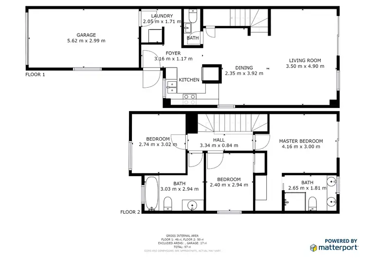 Floorplan of Homely townhouse listing, 10/20 Douma Drive, Mudgeeraba QLD 4213