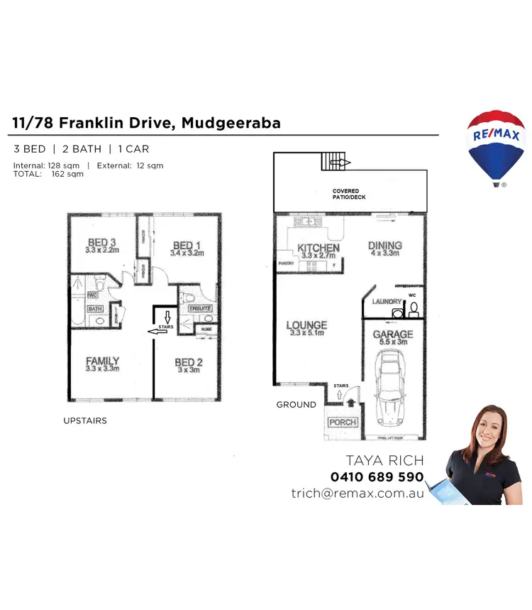 Floorplan of Homely townhouse listing, 78 Franklin Drive, Mudgeeraba QLD 4213