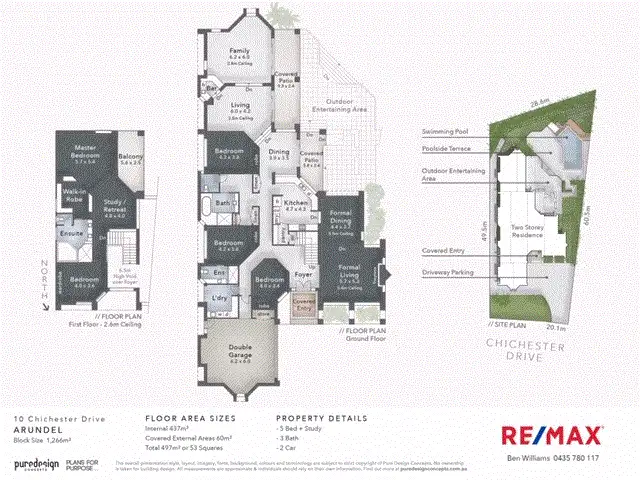 Floorplan of Homely house listing, 10 Chichester Drive, Arundel QLD 4214