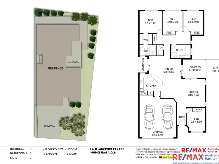 Floorplan of Homely house listing, Unit 75/31 Langport Parade, Mudgeeraba QLD 4213