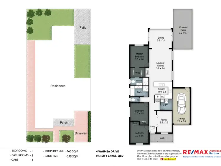 Floorplan of Homely house listing, 4 Waimea Drive, Varsity Lakes QLD 4227