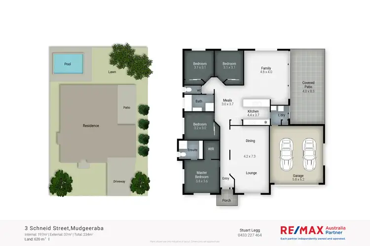 Floorplan of Homely house listing, 3 Schneid Street, Mudgeeraba QLD 4213