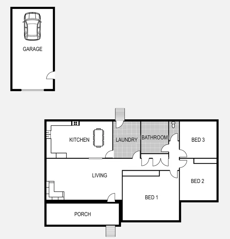 Floorplan of Homely house listing, 7 Lancaster Avenue, Casino NSW 2470