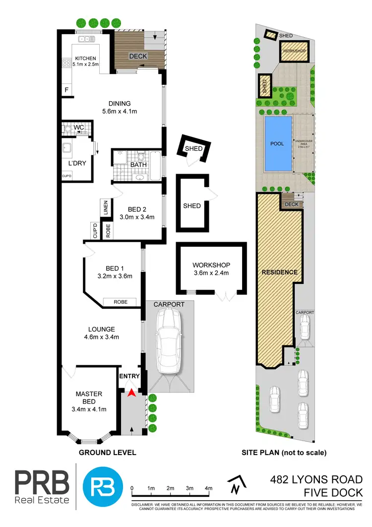 Floorplan of Homely house listing, 482 Lyons Road West, Five Dock NSW 2046