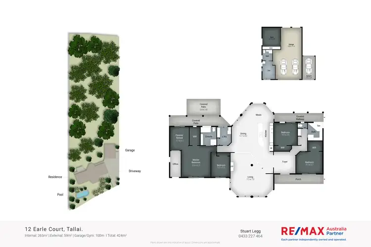 Floorplan of Homely house listing, 12 Earle Ct, Tallai QLD 4213