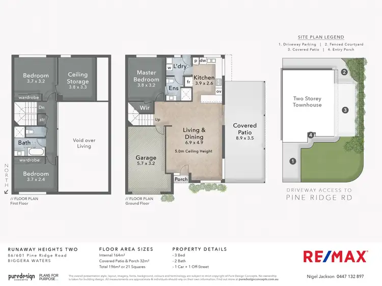 Floorplan of Homely townhouse listing, 86/601 Pine Ridge Road, Biggera Waters QLD 4216